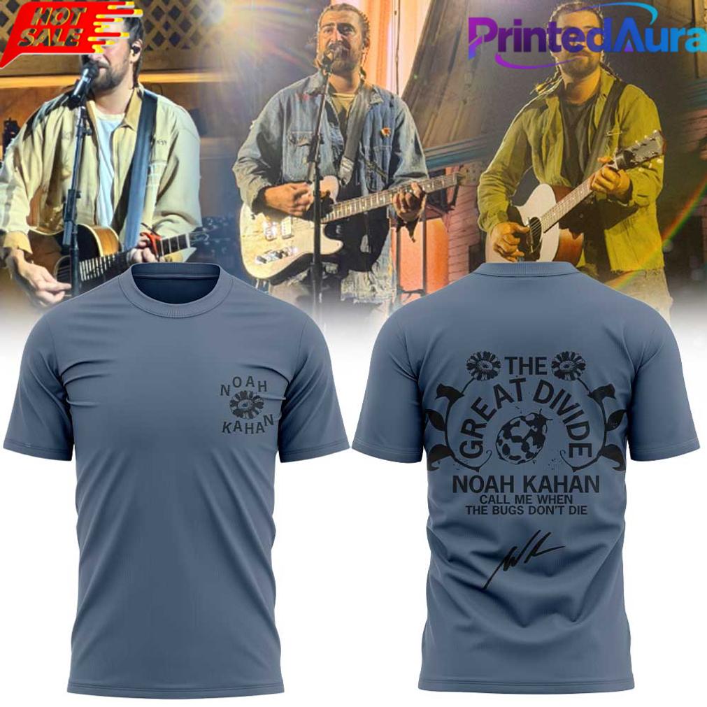 Noah Kahan The Great Divide The Last Of The Bugs Limited T-Shirt Noah Kahan The Great Divide The Last Of The Bugs Limited T-Shirt
