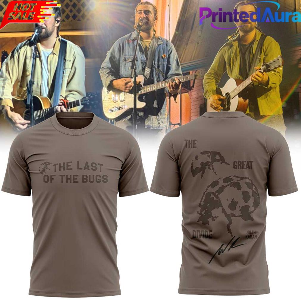Noah Kahan The Great Divide The Last Of The Bugs Limited T-Shirt Noah Kahan The Great Divide The Last Of The Bugs Limited T-Shirt