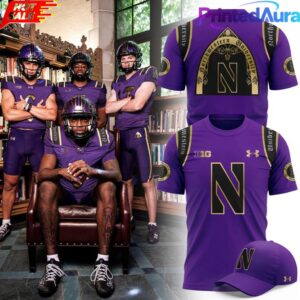 Northwestern Wildcats Football New 2026 T-Shirt