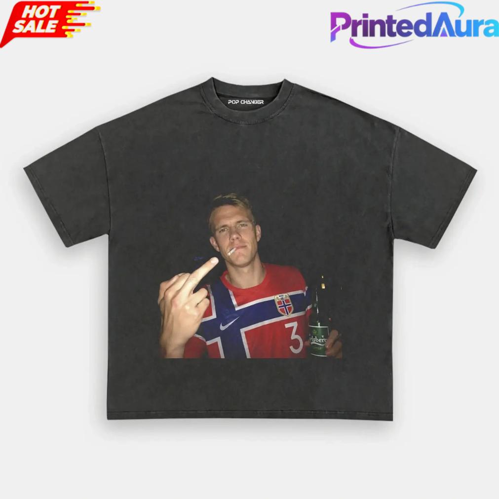 Norway Team Norway National Soccer Fan Tee Norway Team Norway National Soccer Fan Tee