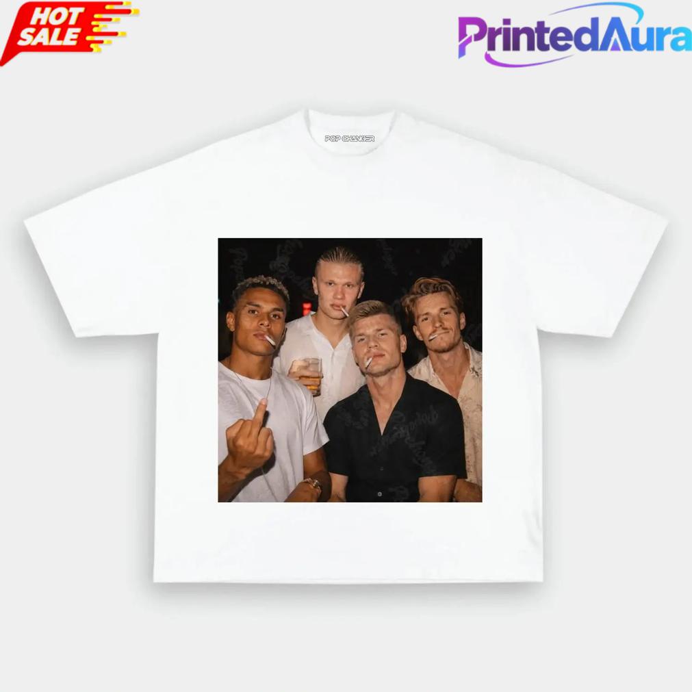Norway Team Premium Football Supporter Graphic Tee Norway Team Premium Football Supporter Graphic Tee