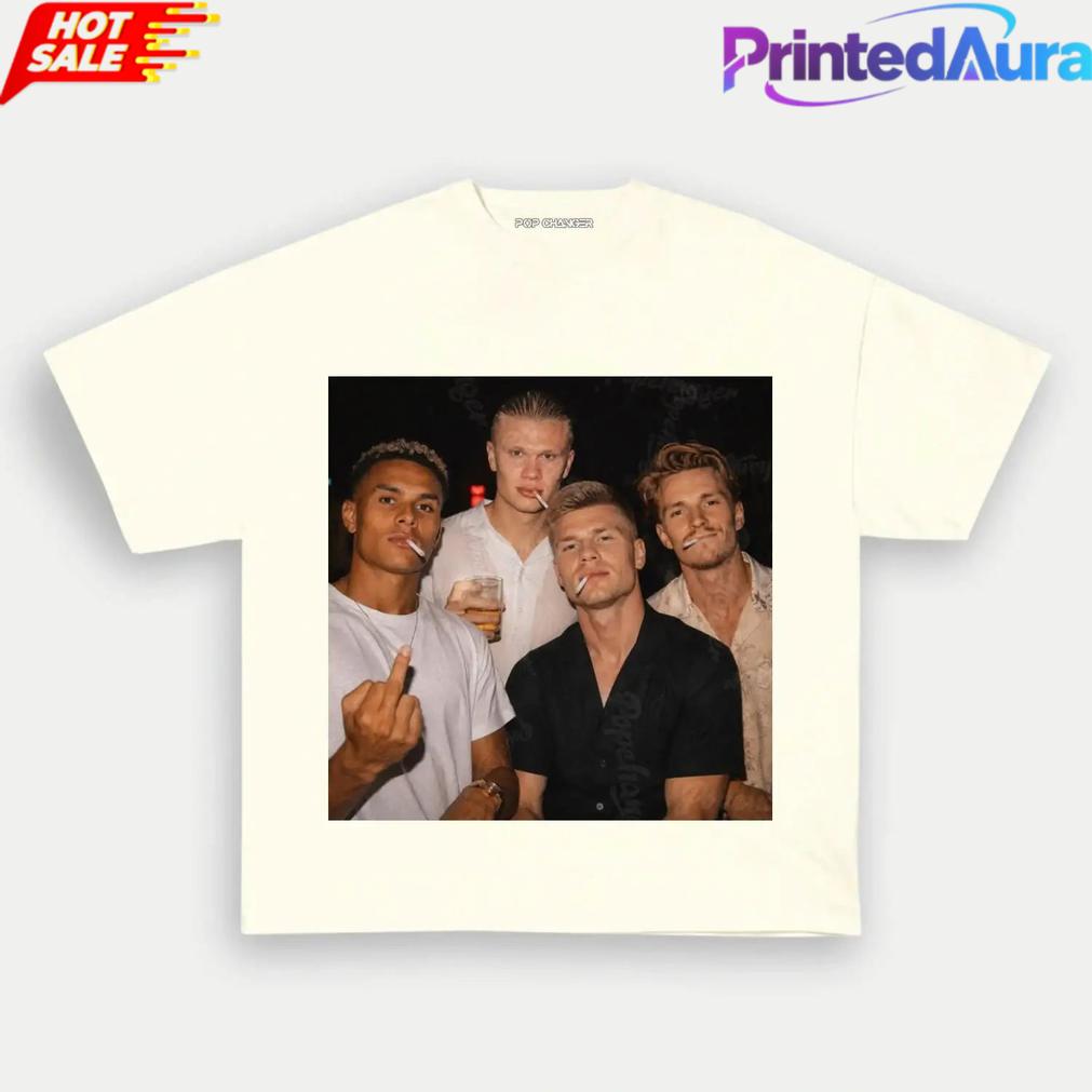 Norway Team Premium Football Supporter Graphic Tee Norway Team Premium Football Supporter Graphic Tee