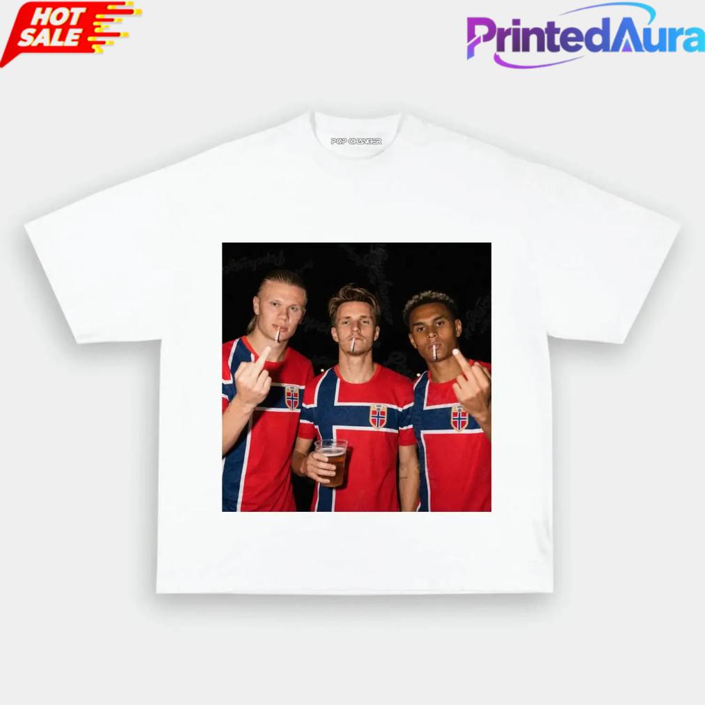 Norway Team Retro Norway Football Fan T-Shirt Norway Team Retro Norway Football Fan T-Shirt