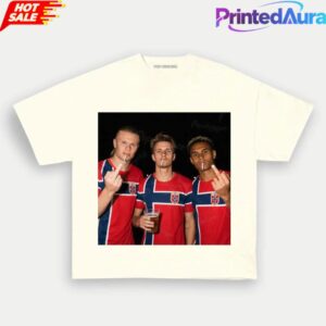 Norway Team Retro Norway Football Fan T-Shirt 3 Norway Team Retro Norway Football Fan T-Shirt 3