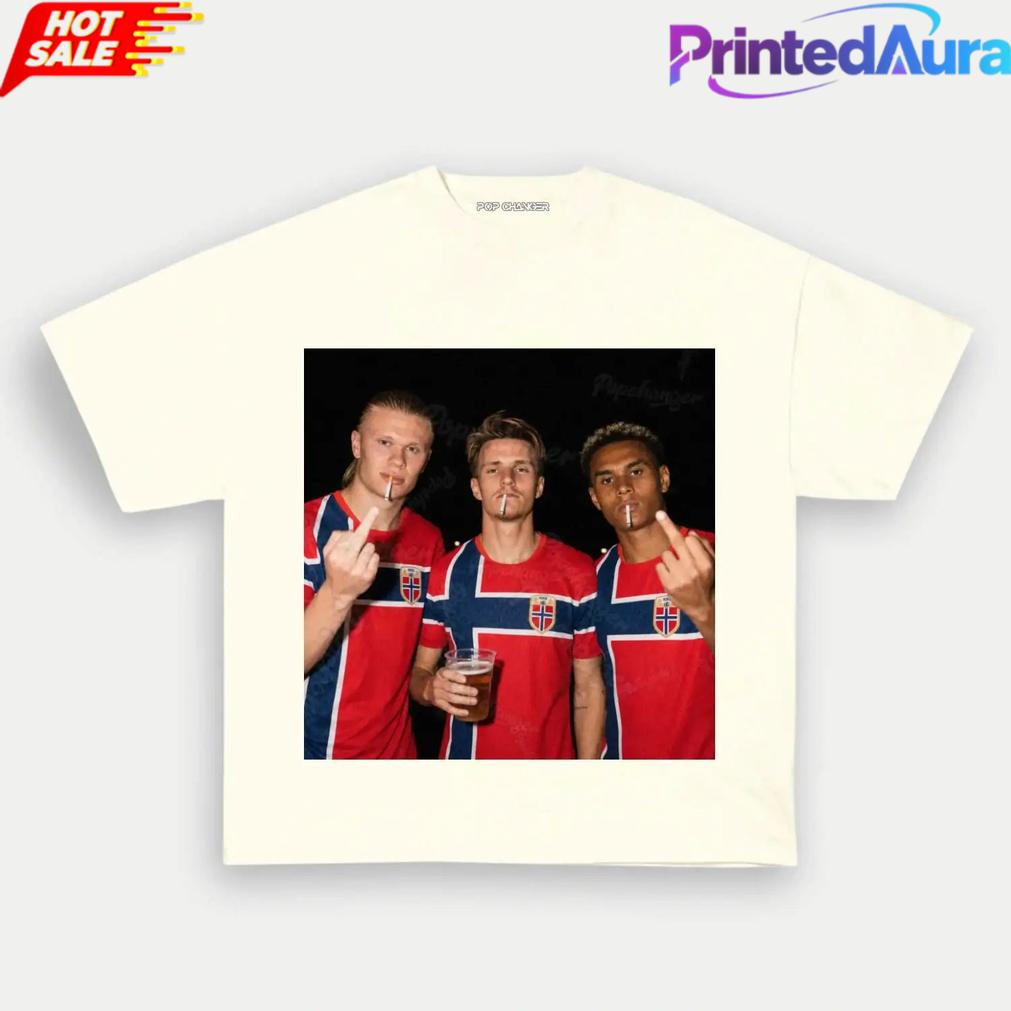 Norway Team Retro Norway Football Fan T-Shirt Norway Team Retro Norway Football Fan T-Shirt