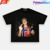 Norway Team Retro Scandinavian Football Fan Tee Norway Team Retro Scandinavian Football Fan Tee