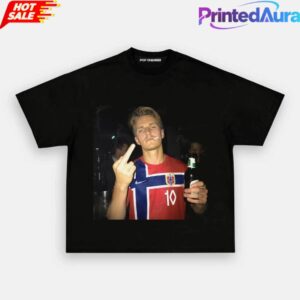 Norway Team Retro Soccer Supporter T-Shirt