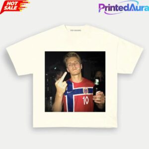 Norway Team Retro Soccer Supporter T-Shirt 3 Norway Team Retro Soccer Supporter T-Shirt 3