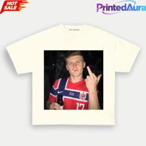 Norway Team Scandinavian Football Fan T-Shirt 3