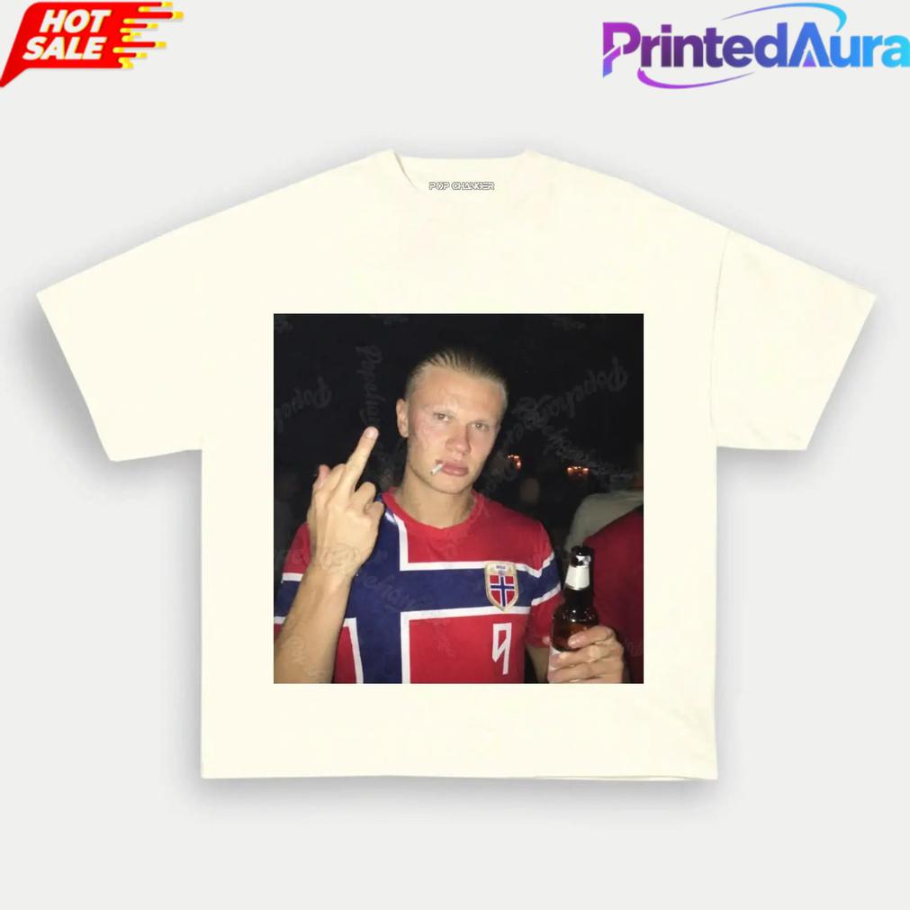 Norway Team Style Football Fan Graphic Shirt Norway Team Style Football Fan Graphic Shirt