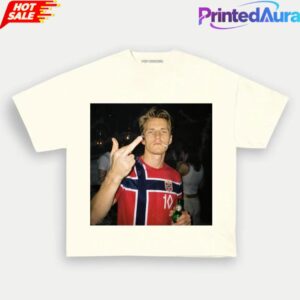 Norway Team Vintage Norway Football Supporter Tee 3