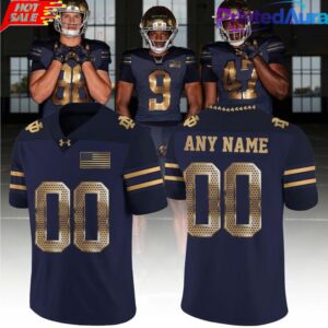 Notre Dame Under Armour Personalized Football Jersey