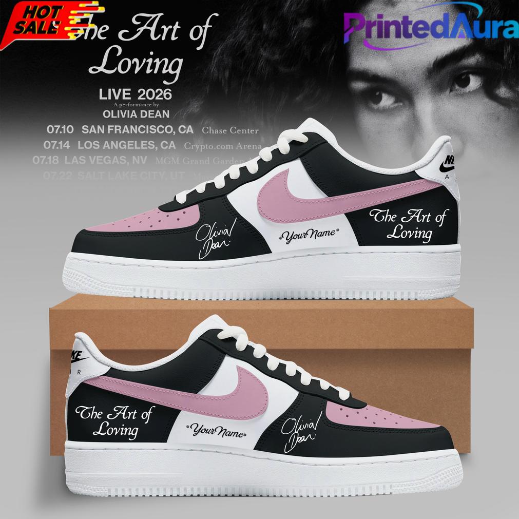 Olivia Dean The Art of Loving 2026 Edition Air Force 1 Shoes Olivia Dean The Art of Loving 2026 Edition Air Force 1 Shoes
