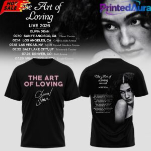 Olivia Dean The Art of Loving 2026 Edition Tee