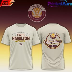 PWHL Hamilton T-Shirt Limited Edition EST2026