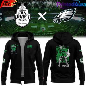 Philadelphia Eagles x Doctor Doom Disney Fan Draft 2026 Zip Hoodie