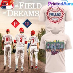 Philadelphia Phillies 2026 Field of Dreams Game Cream Shirt