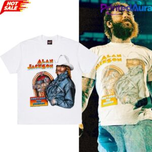 Post Malone 2026 Tour Alan Jackson Don’t Rock The Jukebox Tee