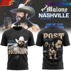 Post Malone Big Ass Stadium Tour 2026 With BigXthaPlug And Carter Faith Special Tee