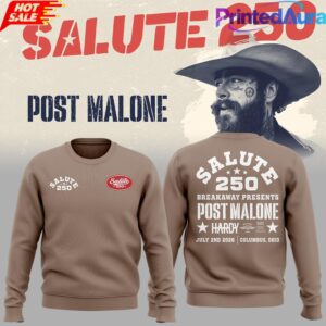 Post Malone Salute 250 Columbus OH Sweatshirt