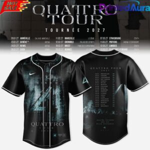 QUATTRO Tour Baseball Jersey 2 QUATTRO Tour Baseball Jersey 2