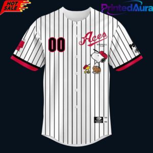 Reno Aces x 2026 Peanuts Night Baseball Jersey 1 Reno Aces x 2026 Peanuts Night Baseball Jersey 1