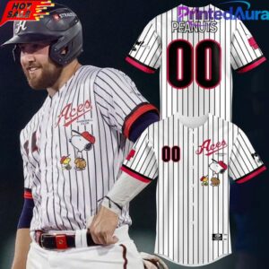 Reno Aces x 2026 Peanuts Night Limited Edition Baseball Jersey