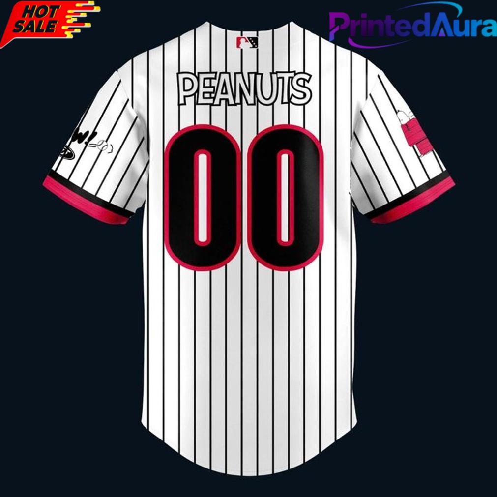 Reno Aces x 2026 Peanuts Night Limited Edition Baseball Jersey Reno Aces x 2026 Peanuts Night Limited Edition Baseball Jersey