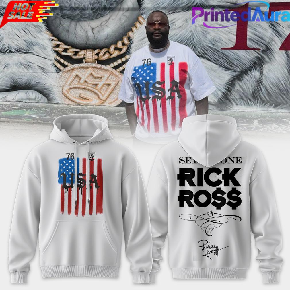 Rick Ross Set In Stone Album Hoodie Rick Ross Set In Stone Album Hoodie