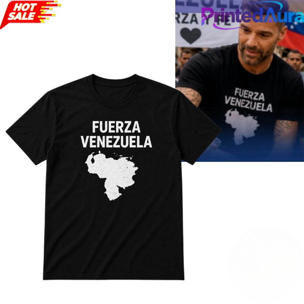 Ricky Martin Fuerza Venezuela Tee Ricky Martin Fuerza Venezuela Tee
