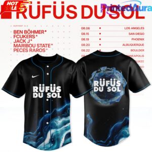 Rufus Du Sol 2026 Tour Jersey Special Edition