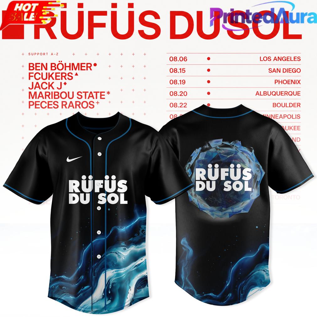 Rufus Du Sol 2026 Tour Jersey Special Edition Rufus Du Sol 2026 Tour Jersey Special Edition