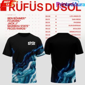 Rufus Du Sol 2026 Tour Tee Special Edition