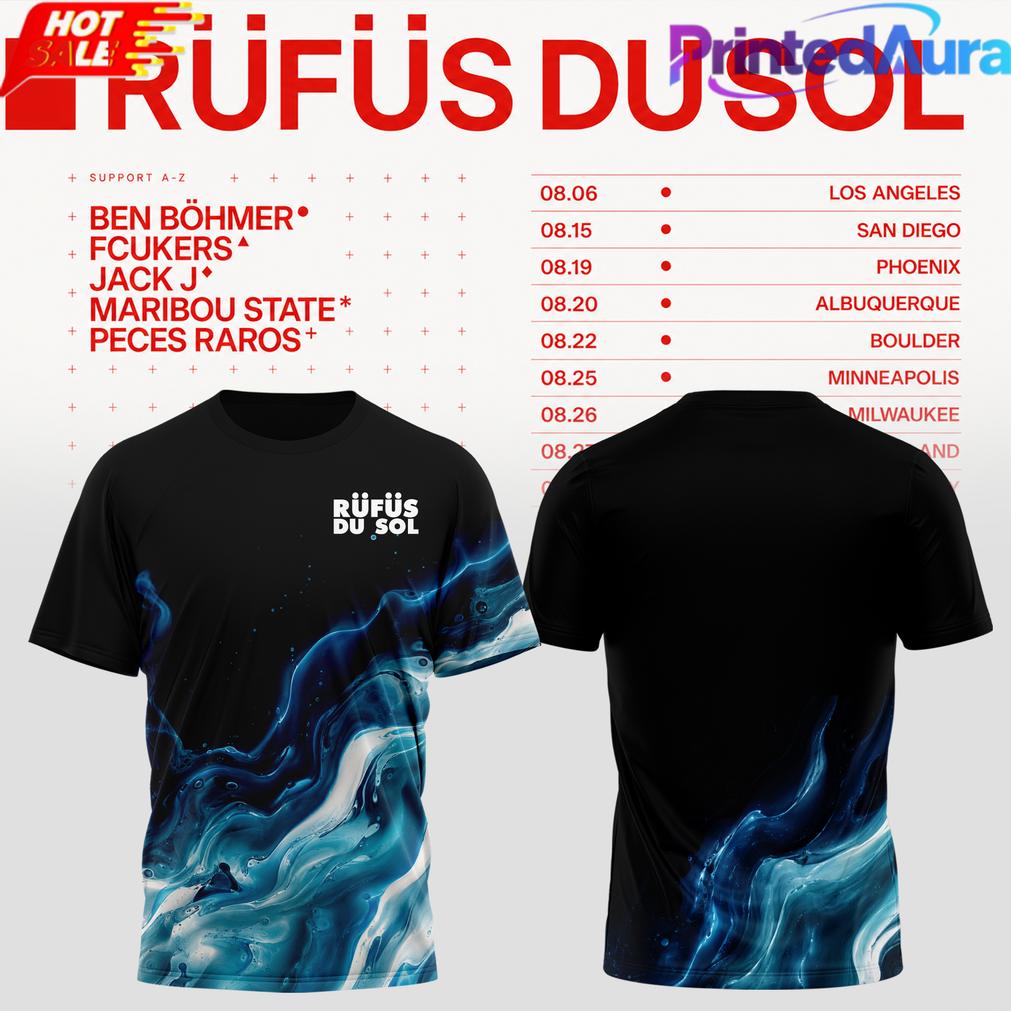 Rufus Du Sol 2026 Tour Tee Special Edition Rufus Du Sol 2026 Tour Tee Special Edition