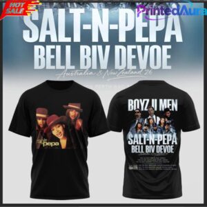 SALTNPEPA BOYZ II MEN BELL BIV DEVOE COLLECTION T-SHIRT