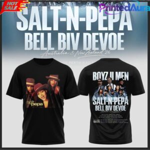 SALTNPEPA BOYZ II MEN BELL BIV DEVOE COLLECTION T-SHIRT 4 SALTNPEPA BOYZ II MEN BELL BIV DEVOE COLLECTION T-SHIRT 4