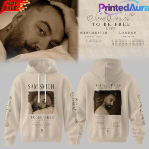 SAM SMITH TO BE FREE COLLECTION HOODIE 1 SAM SMITH TO BE FREE COLLECTION HOODIE 1