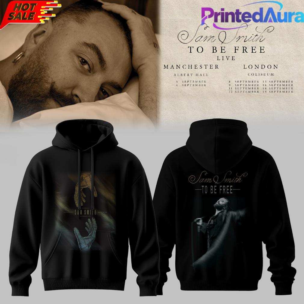 SAM SMITH TO BE FREE COLLECTION HOODIE SAM SMITH TO BE FREE COLLECTION HOODIE