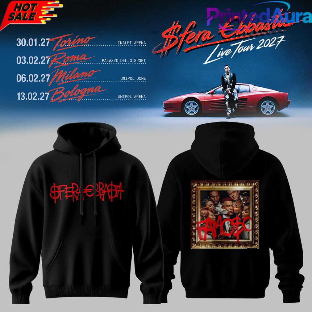 SFERA EBBASTA Live Tour 2027 Hoodie SFERA EBBASTA Live Tour 2027 Hoodie