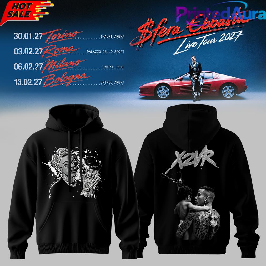SFERA EBBASTA Live Tour 2027 Hoodie SFERA EBBASTA Live Tour 2027 Hoodie