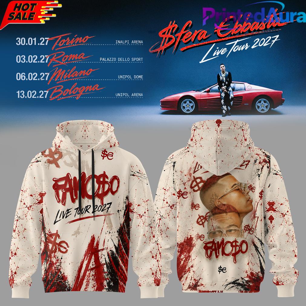 SFERA EBBASTA Live Tour 2027 Hoodie SFERA EBBASTA Live Tour 2027 Hoodie