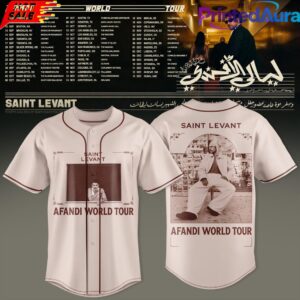 Saint Levant AFANDI World Tour Baseball Jersey 2