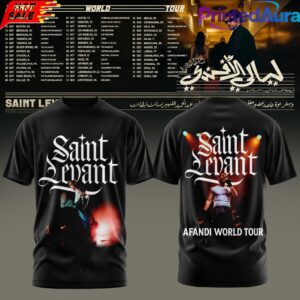 Saint Levant AFANDI World Tour T-Shirt 1
