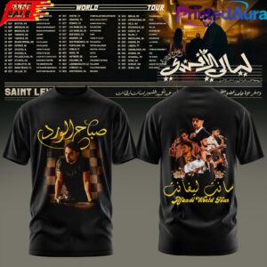 Saint Levant AFANDI World Tour T-Shirt 3