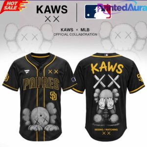 San Diego Padres x KAWS Blackout Baseball Jersey