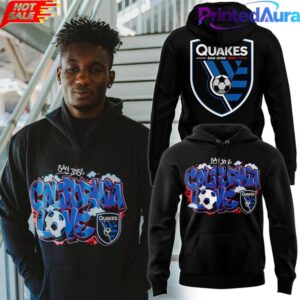 San Jose Earthquakes x Tupac California Love Graffiti Graphic Hoodie