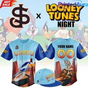 San Jose Giants Looney Tunes Night Limited Jersey