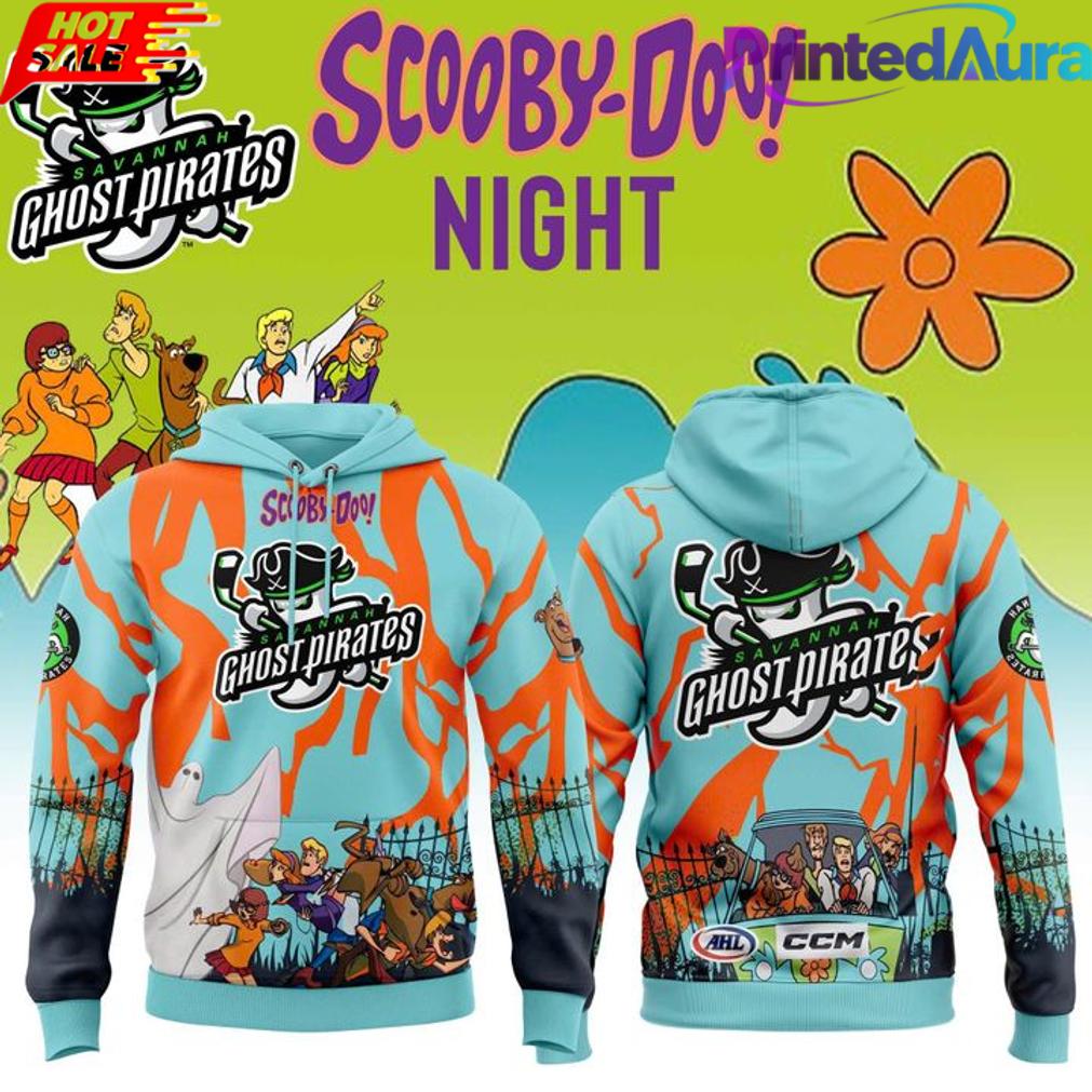 Savannah Ghost Pirates 2026 Scooby Doo Night Hoodie Savannah Ghost Pirates 2026 Scooby Doo Night Hoodie