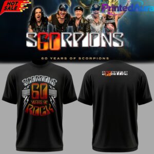 Scorpions 60 Years of Rock Tee