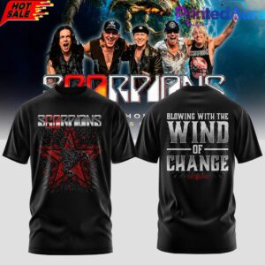 Scorpions Coming Home 2026 World Tour Black Tee